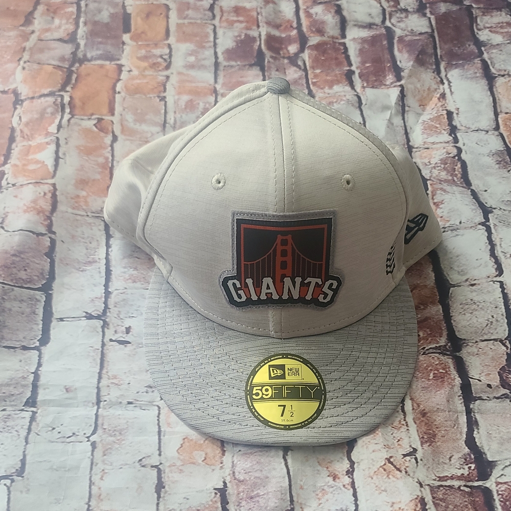 New Era Gray Giants 59FIFTY Cap